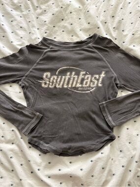 Cropped basic long sleeve